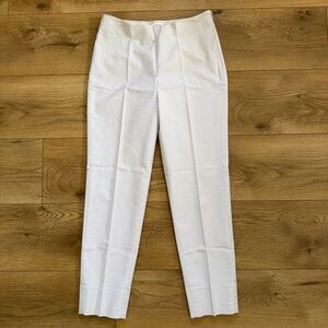 Leggiadro Gray Ankle Pants Women’s Size 2 Made in NYC Cotton Stretch